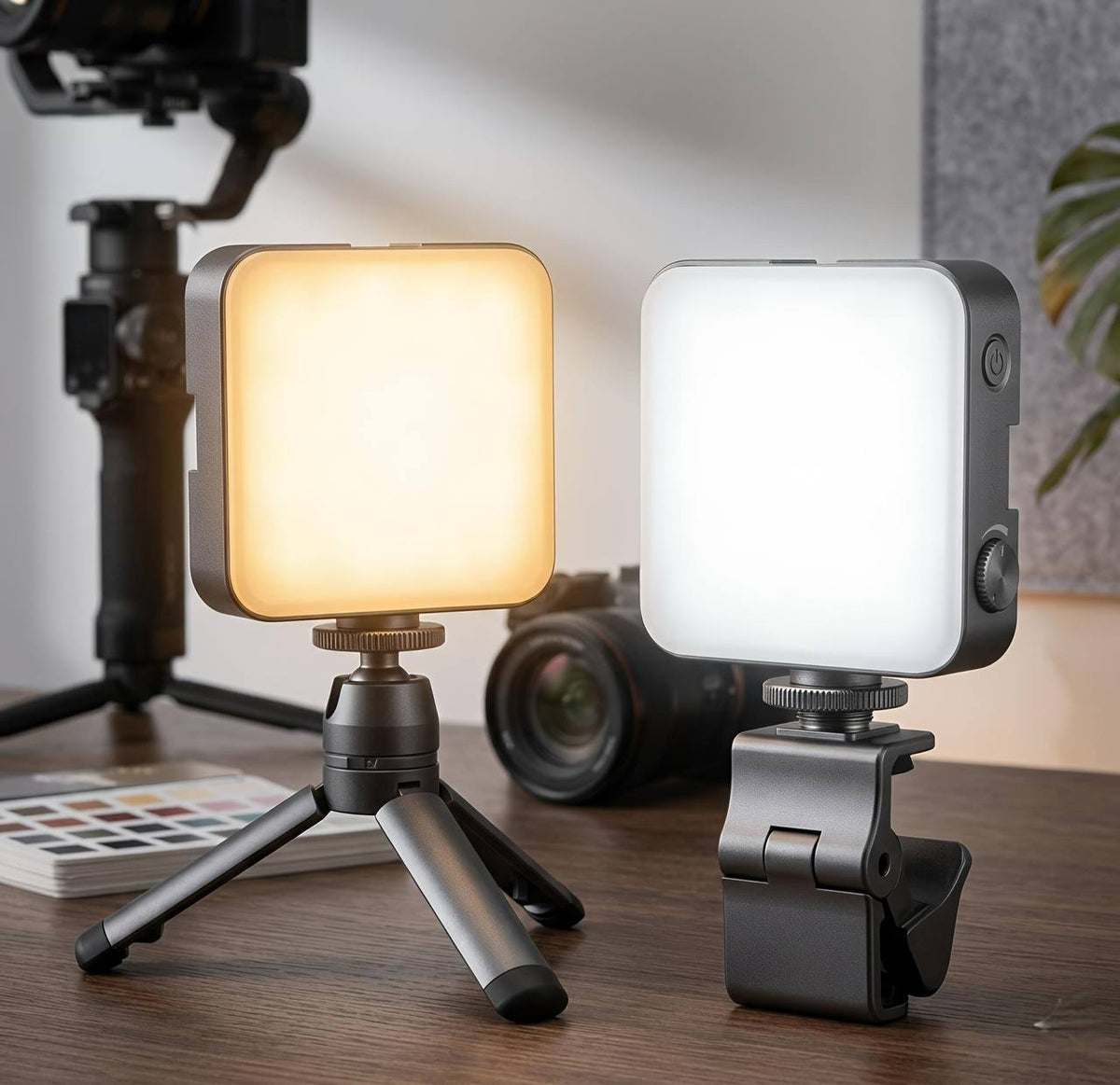✨ LUZ LED PORTÁTIL PARA GRABAR📸💡