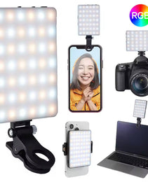 ✨ LUZ LED PORTÁTIL PARA GRABAR📸💡